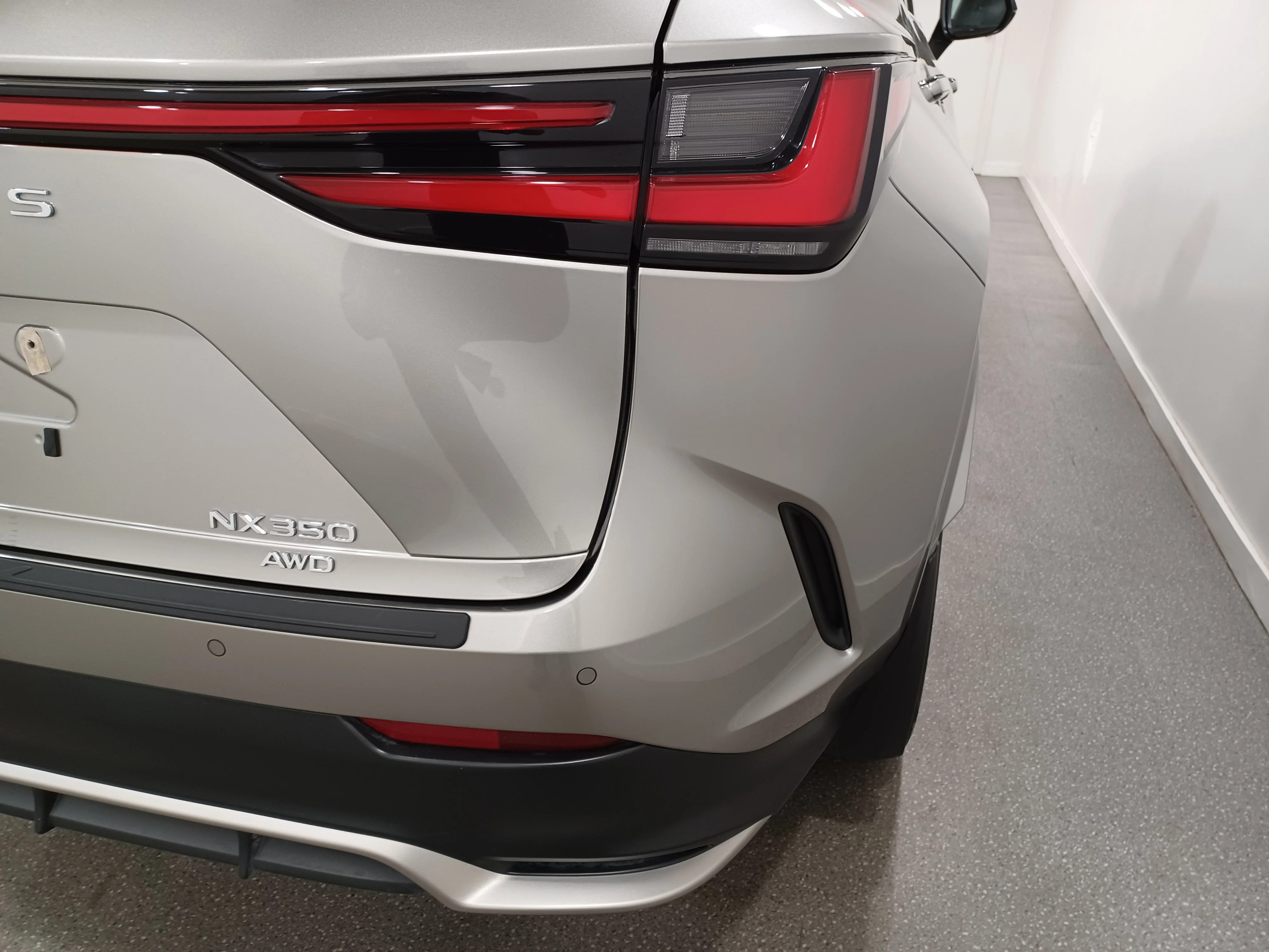 Certified Used 2023 Atomic Silver Lexus F-Sport*Adaptive Cruise | Heads Up Display | Cooled Leather | Pano Roof | Htd Wheel | Lane Keep Asst image 23