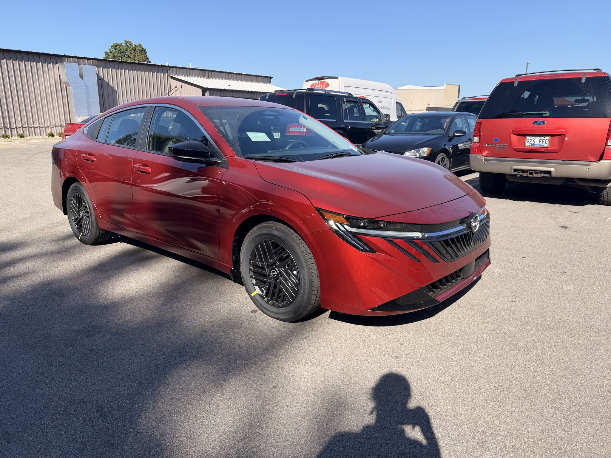 New 2027 Scarlet Ember Tintcoat Nissan SV image 3