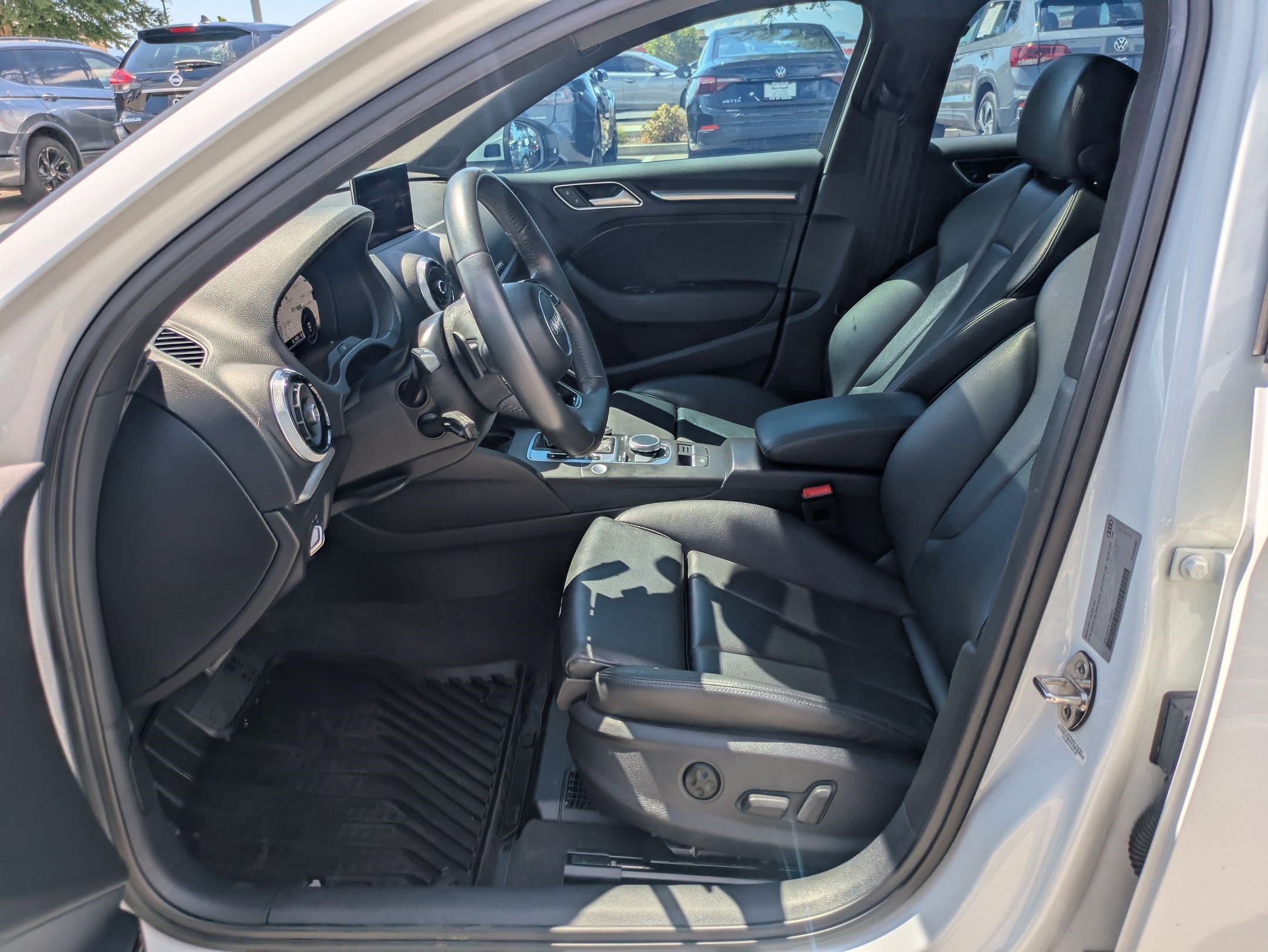 Used 2018 Glacier White Audi 2.0T Premium Plus image 14