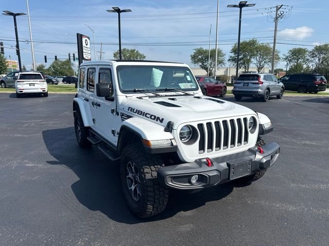 Certified Used 2021 White Jeep Unlimited Rubicon image 6