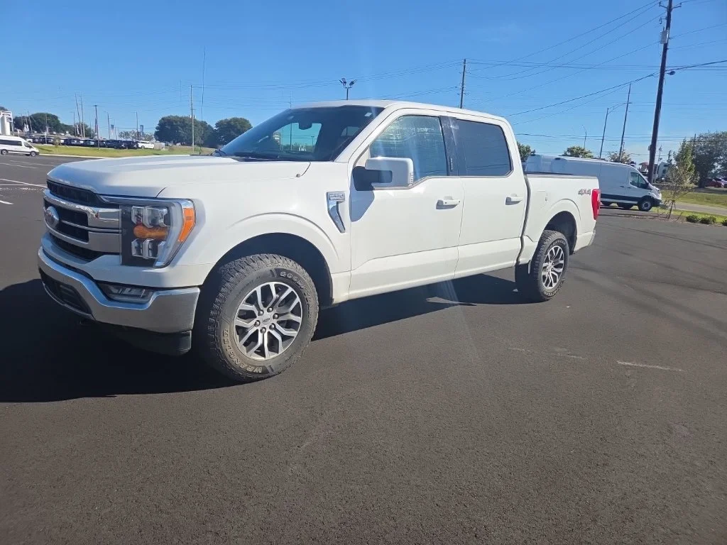 Certified Used 2021 White Ford Lariat image 5