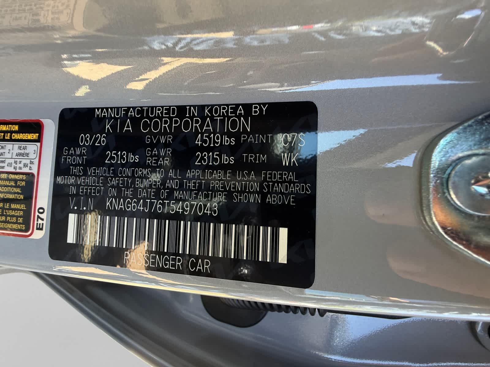 New 2026 Wolf Gray Kia GT-Line image 24