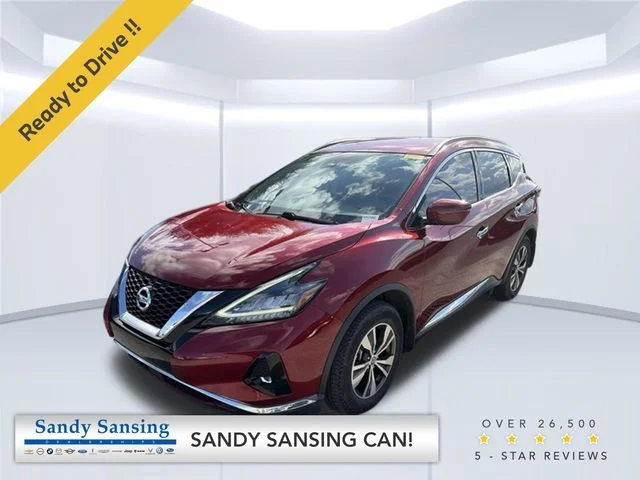 Used 2022 Red Nissan SV image 1
