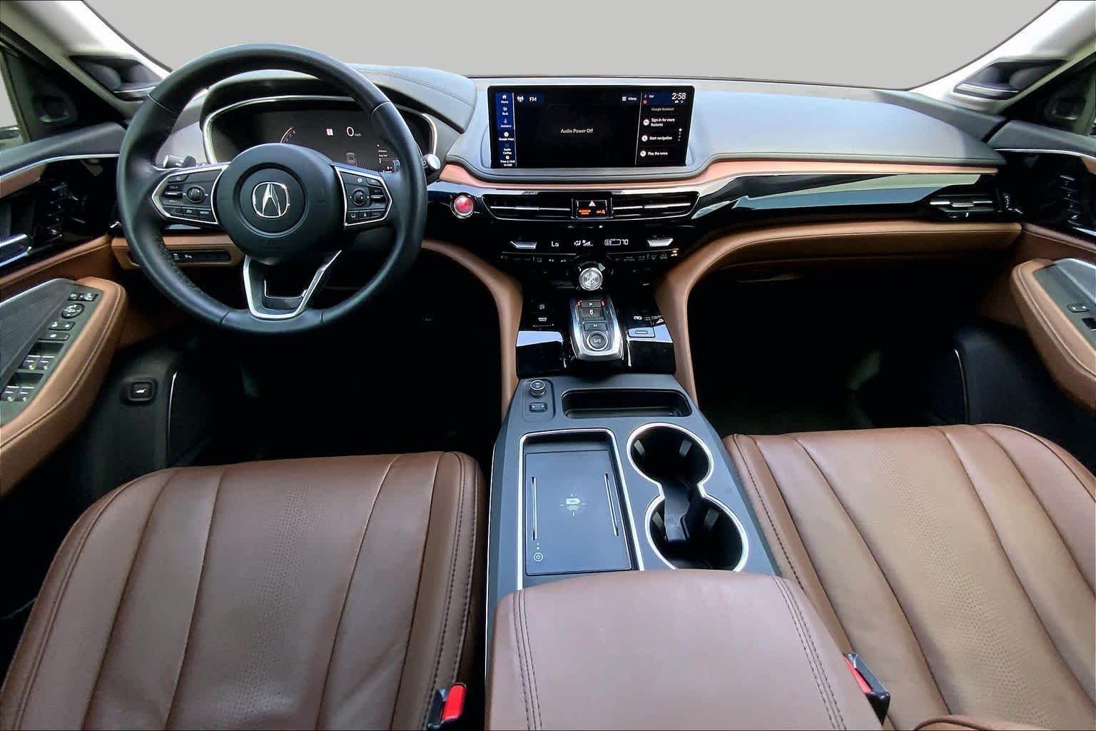 Used 2025 Platinum White Pearl Acura w/Technology Package image 15