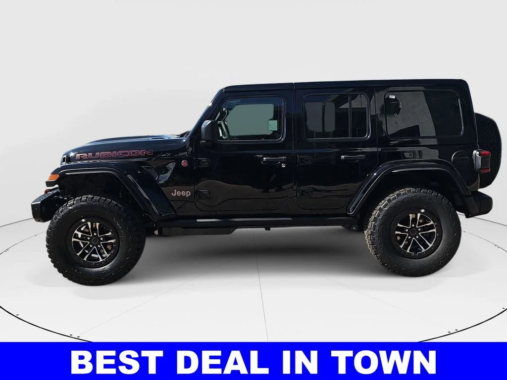 New 2026 Black Clear-Coat Exterior Paint Jeep Rubicon X image 6