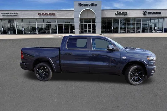 New 2026 Forged Blue Metallic Exterior Paint RAM Laramie image 2