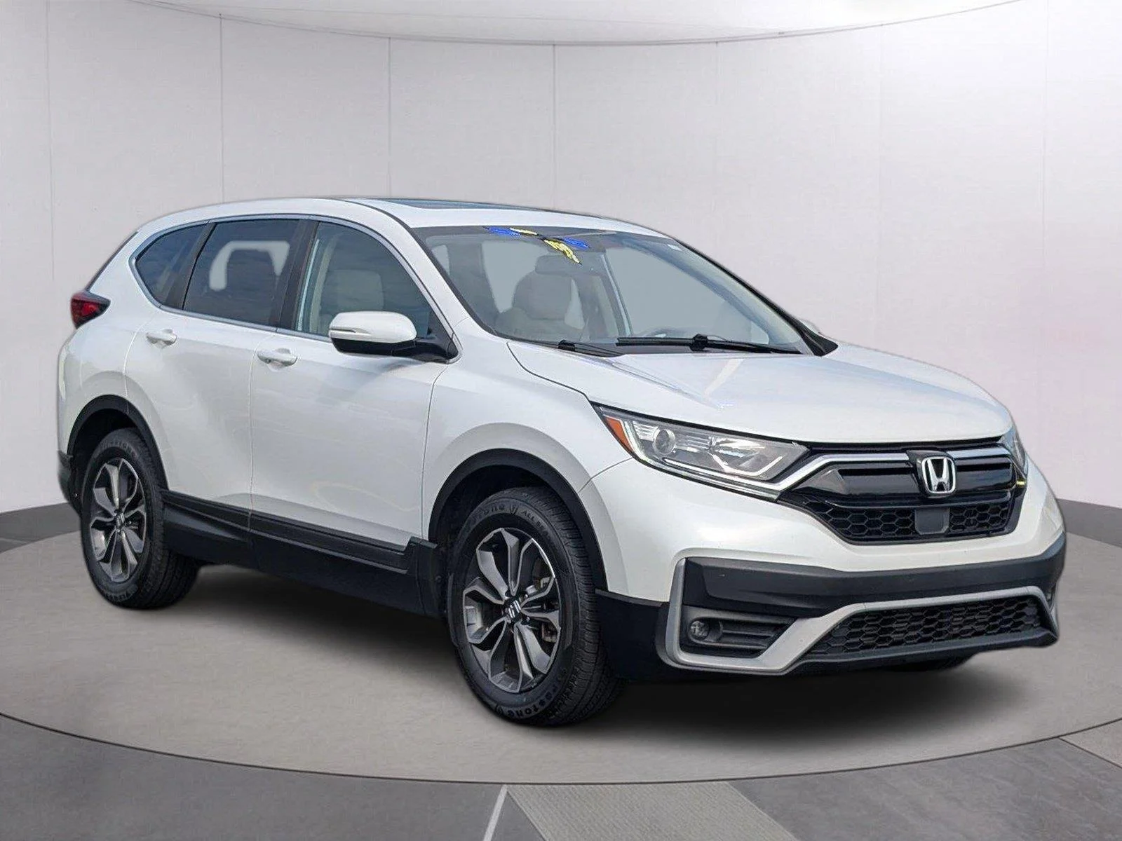 Used 2020 Platinum White Pearl Honda EX-L image 9
