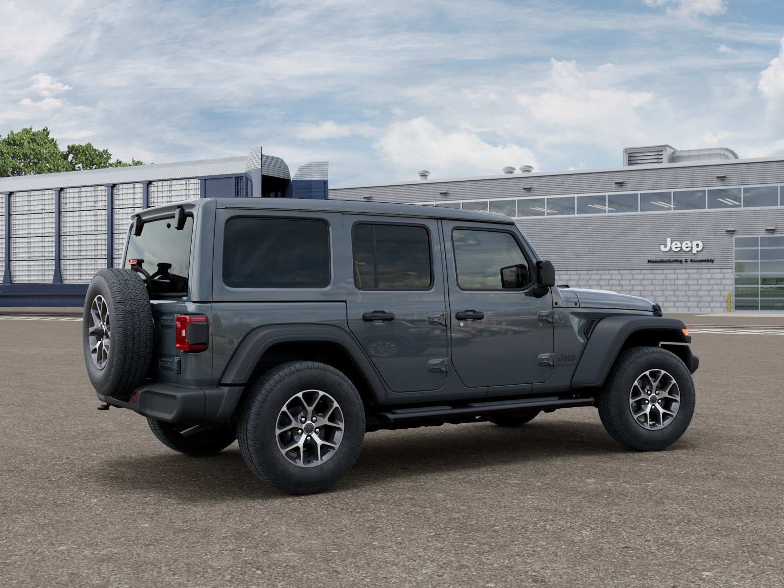 New 2026 Anvil Clear-Coat Exterior Paint Jeep Sport S image 3