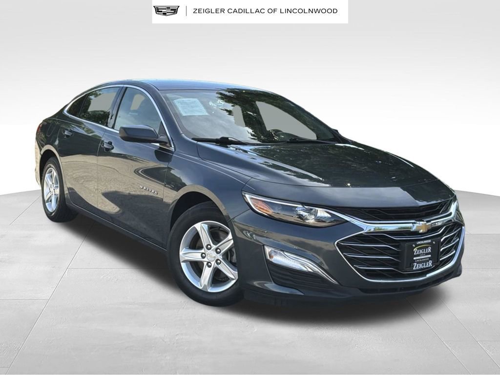 Used 2021 SHADOW GRAY METALLIC Chevrolet LS image 1