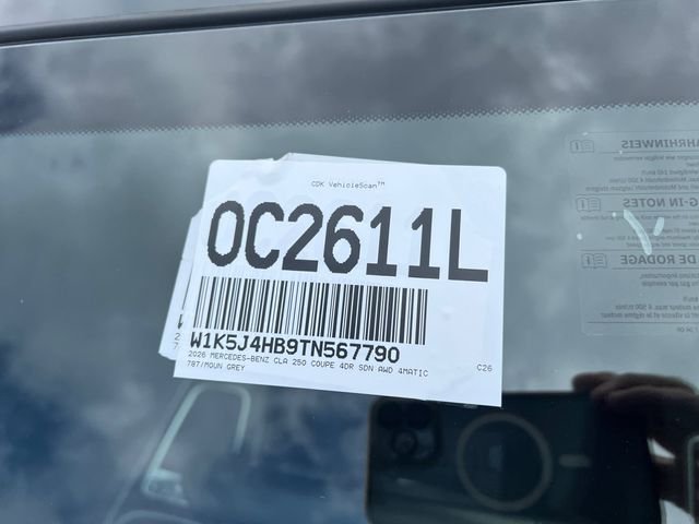 Certified Used 2026 Mountain Grey Metallic Mercedes-Benz CLA 250 image 52