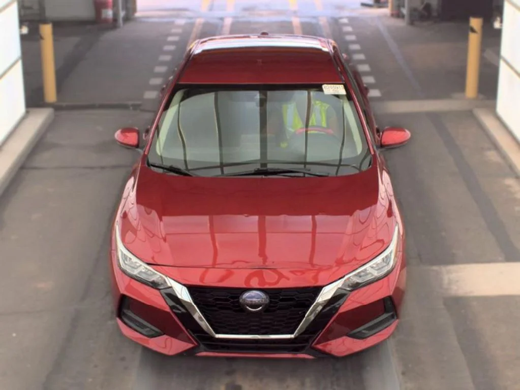 Used 2022 Red Nissan SV image 2