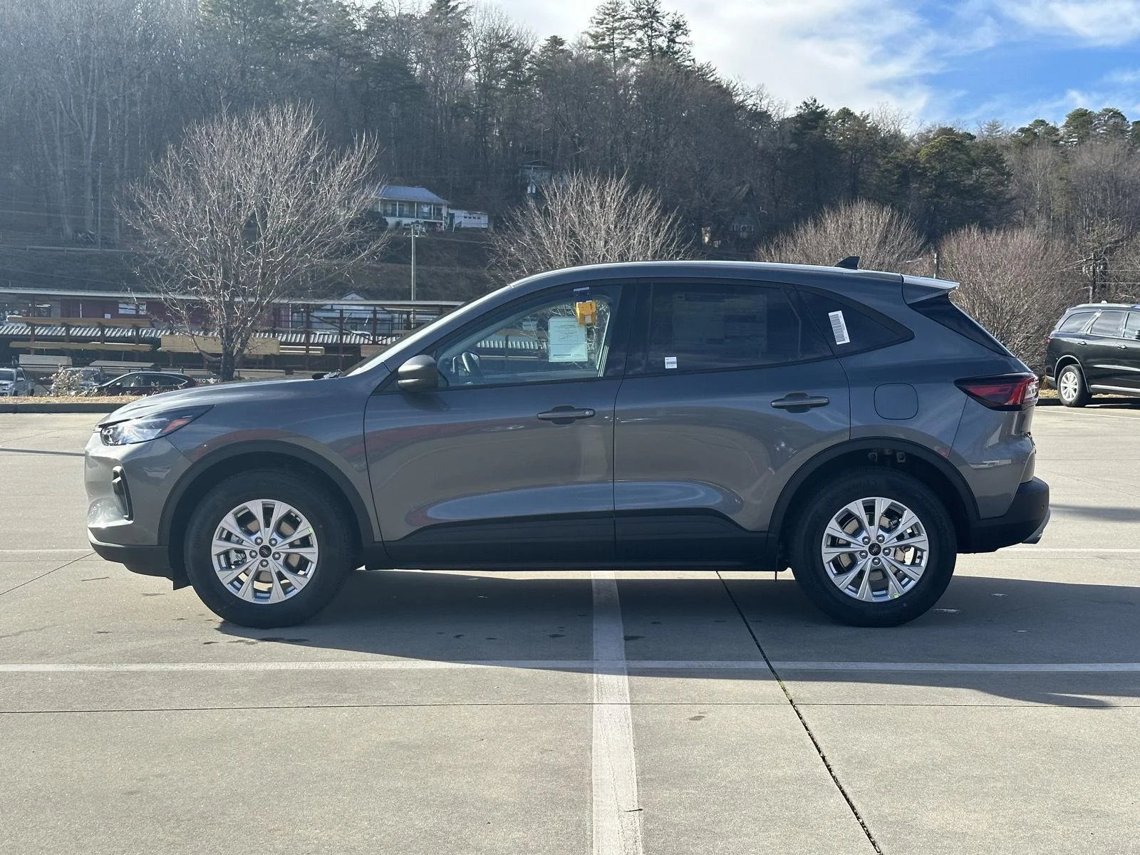 New 2026 Carbonized Gray Metallic Ford Active image 4