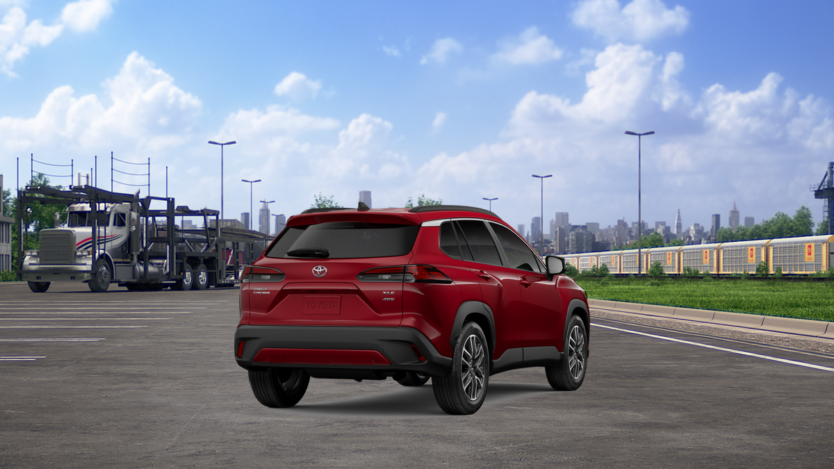 New 2026 Soul Red Crystal Toyota XLE image 9