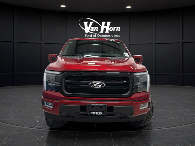 Used 2024 Rapid Red Metallic Tinted Clearcoat Ford Lariat image 2