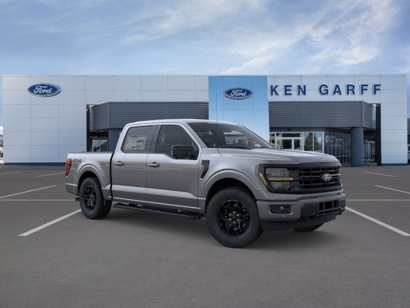 New 2026 Carbonized Gray Metallic Ford XLT image 8