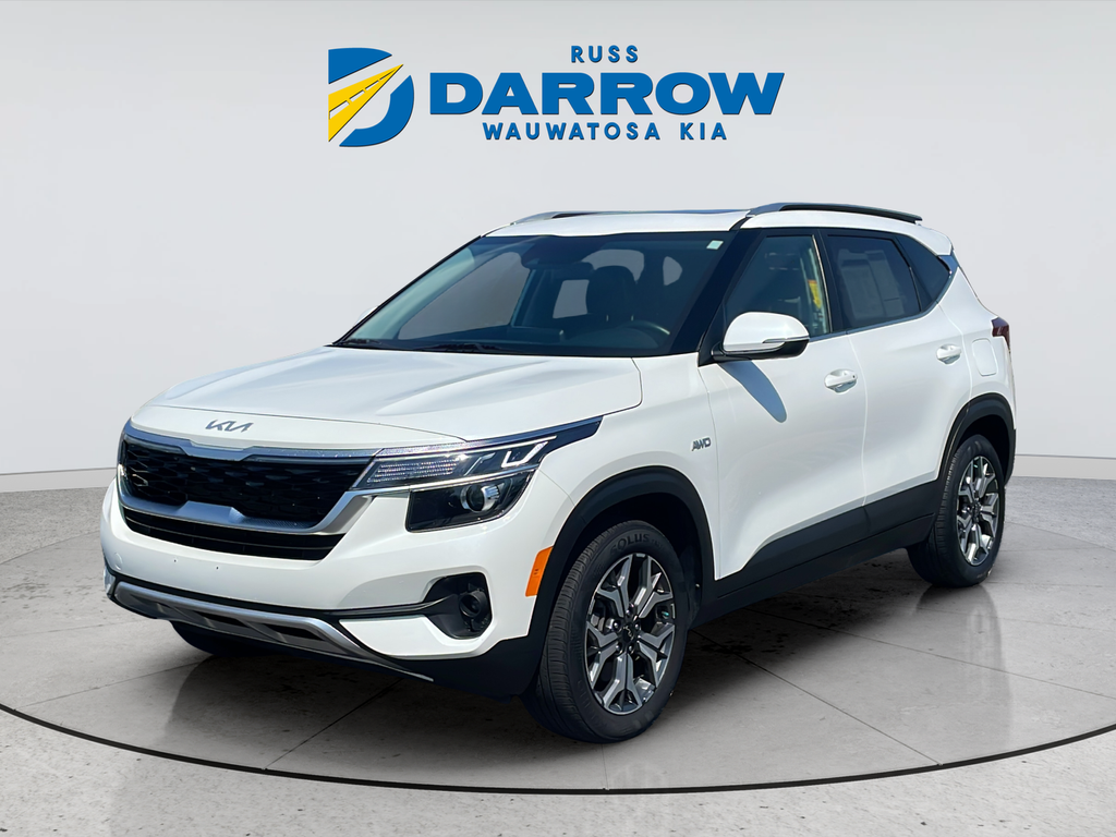Used 2023 White Kia EX image 1