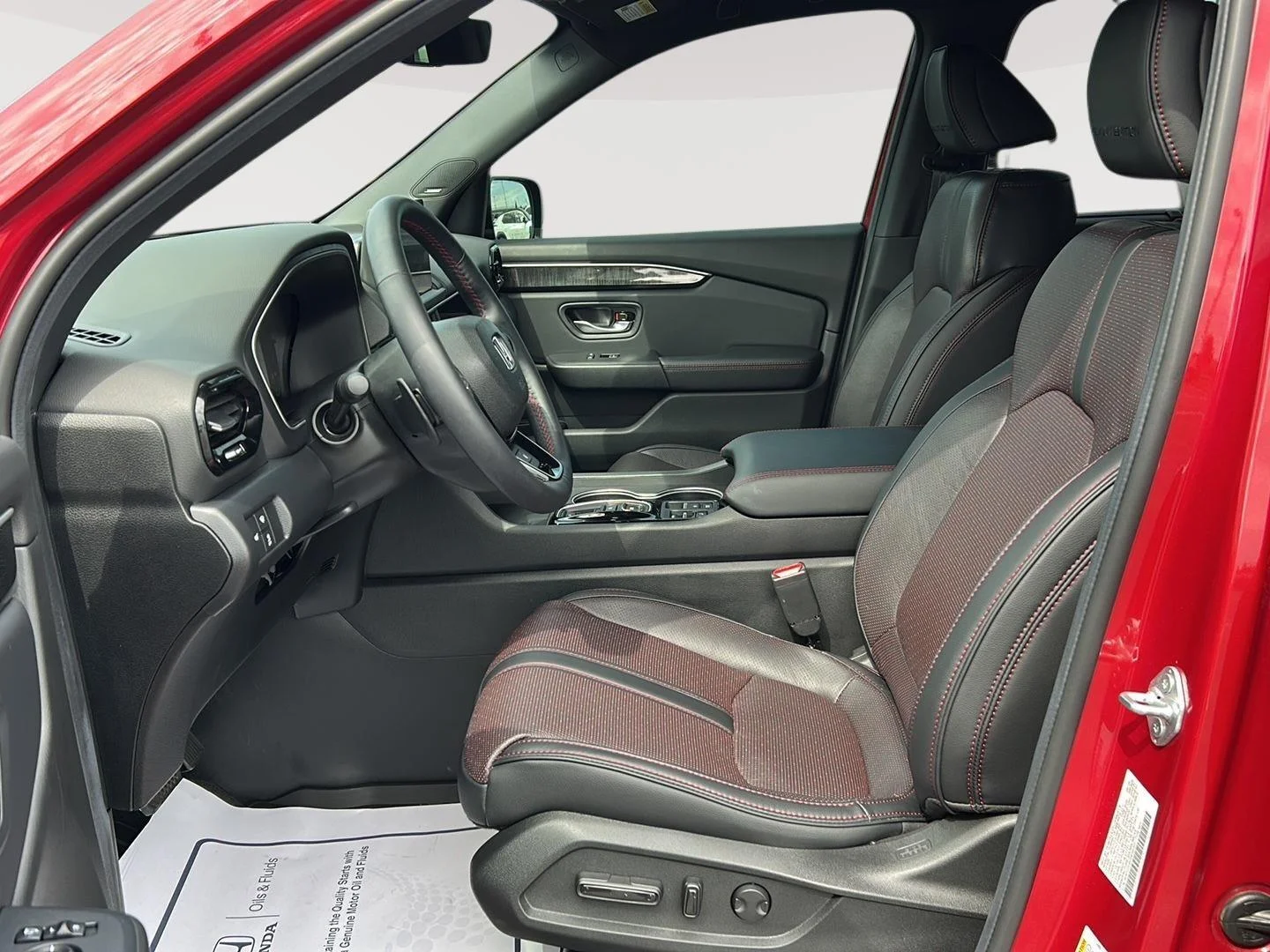Certified Used 2025 Radiant Red Metallic II Honda Black Edition image 18