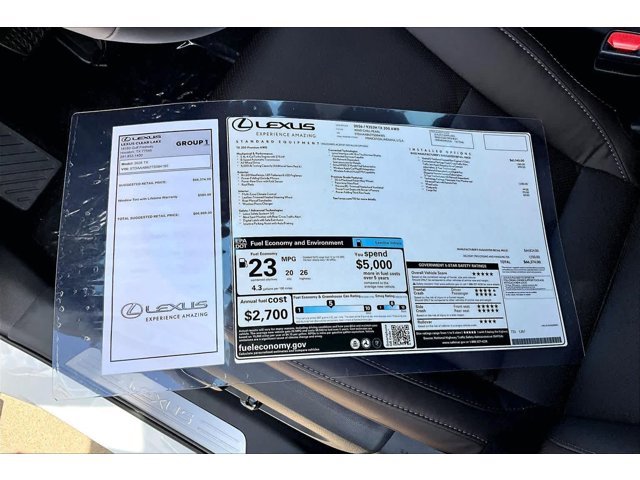 New 2026 Wind Chill Pearl Lexus PREMIUM AWD image 28