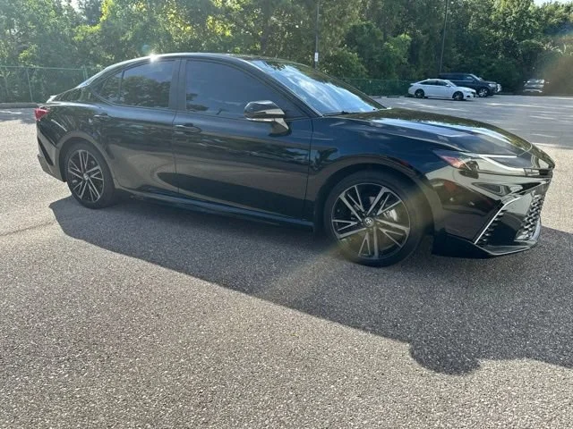 Used 2025 Midnight Black Me Toyota XSE image 7