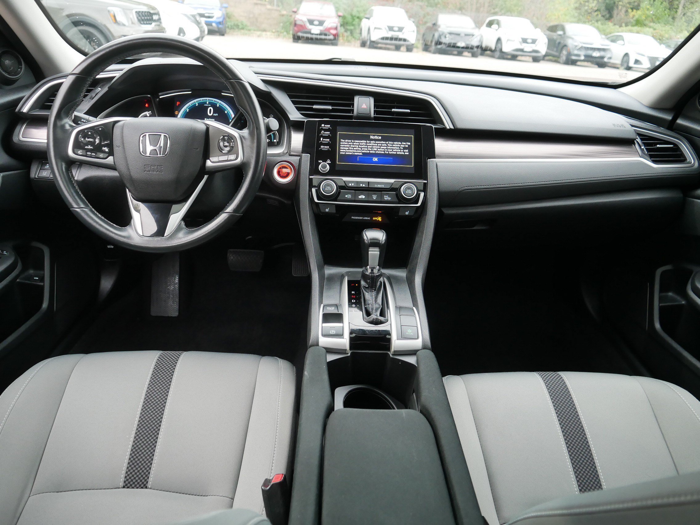 Used 2021 Cosmic Blue Metallic Honda EX image 10