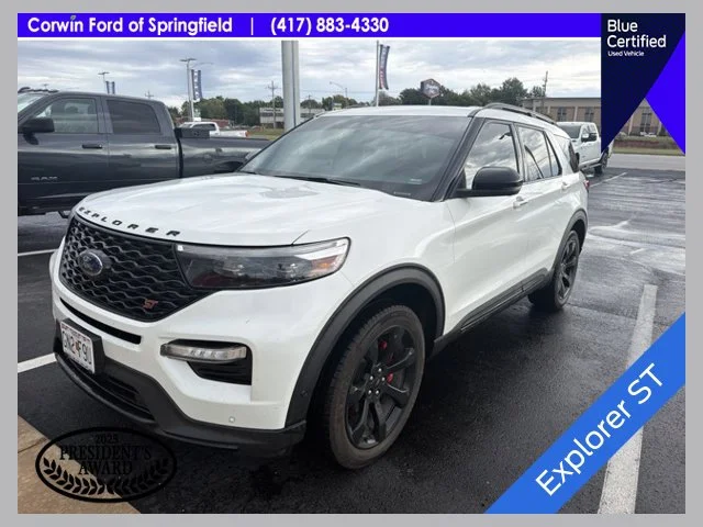 Used 2020 Star White Ford ST image 1