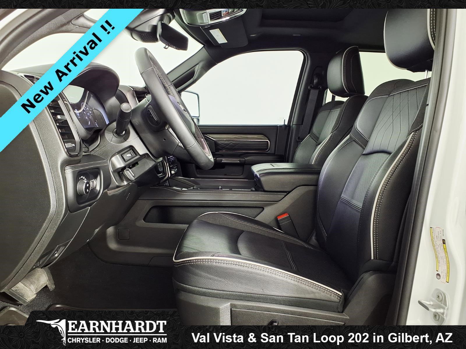 Used 2025 Bright White Clearcoat Ram Limited image 17