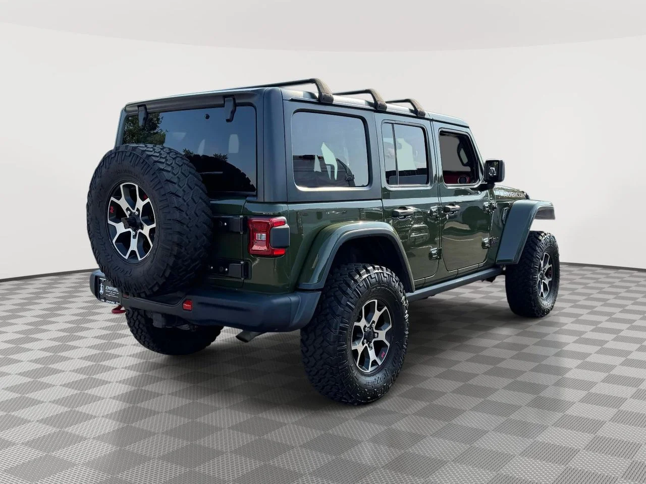 Used 2021 Sarge Green Clearcoat Jeep Rubicon 4x4 image 10