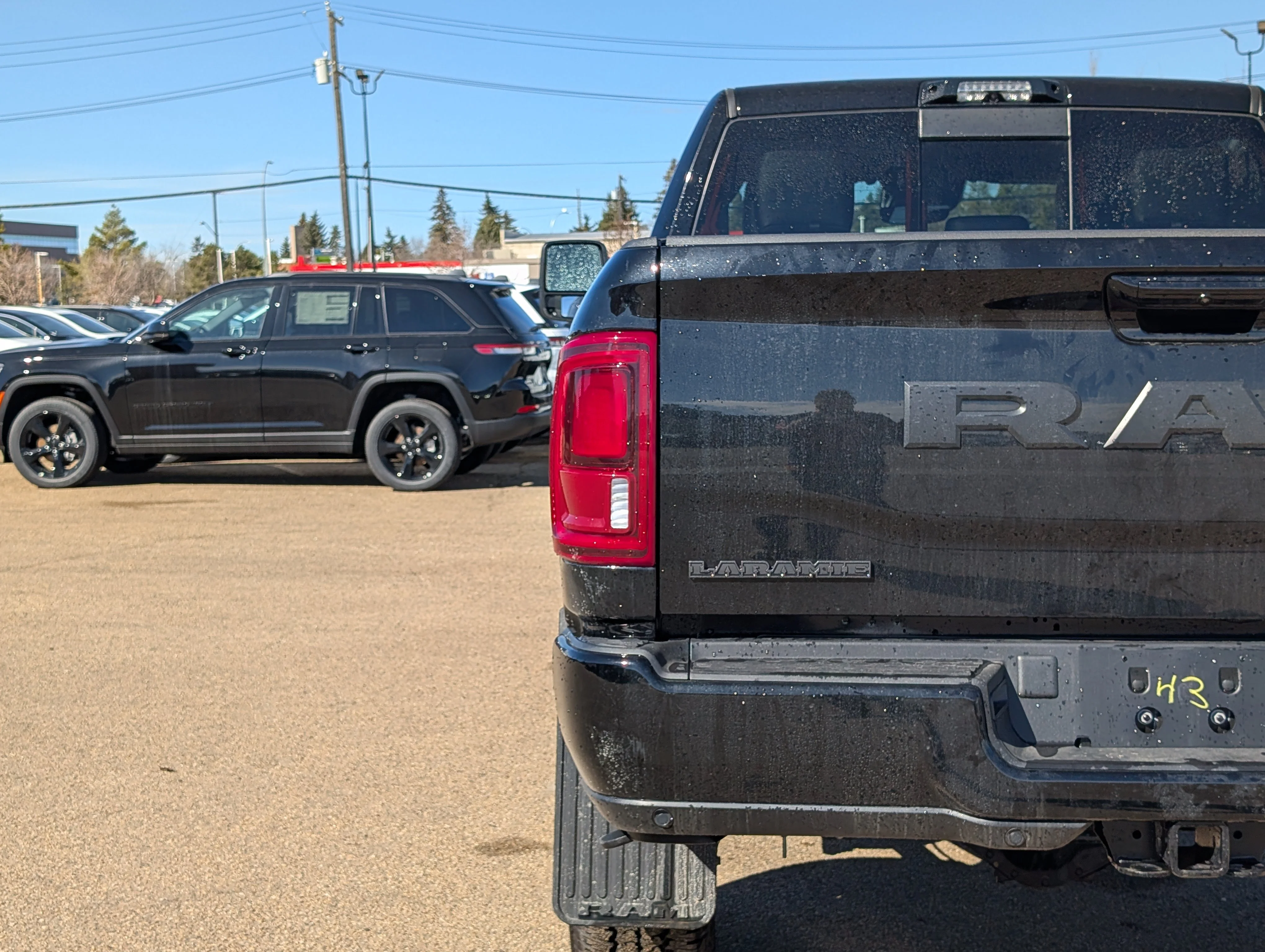 Used 2026 Diamond Black Crystal Pearlcoat Ram Laramie image 13