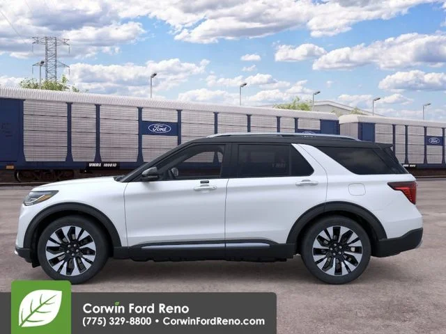 New 2026 Star White Metallic Tri-Coat Ford Platinum image 3