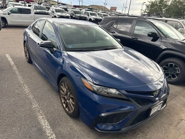 Used 2024 Blue Toyota SE Nightshade image 7
