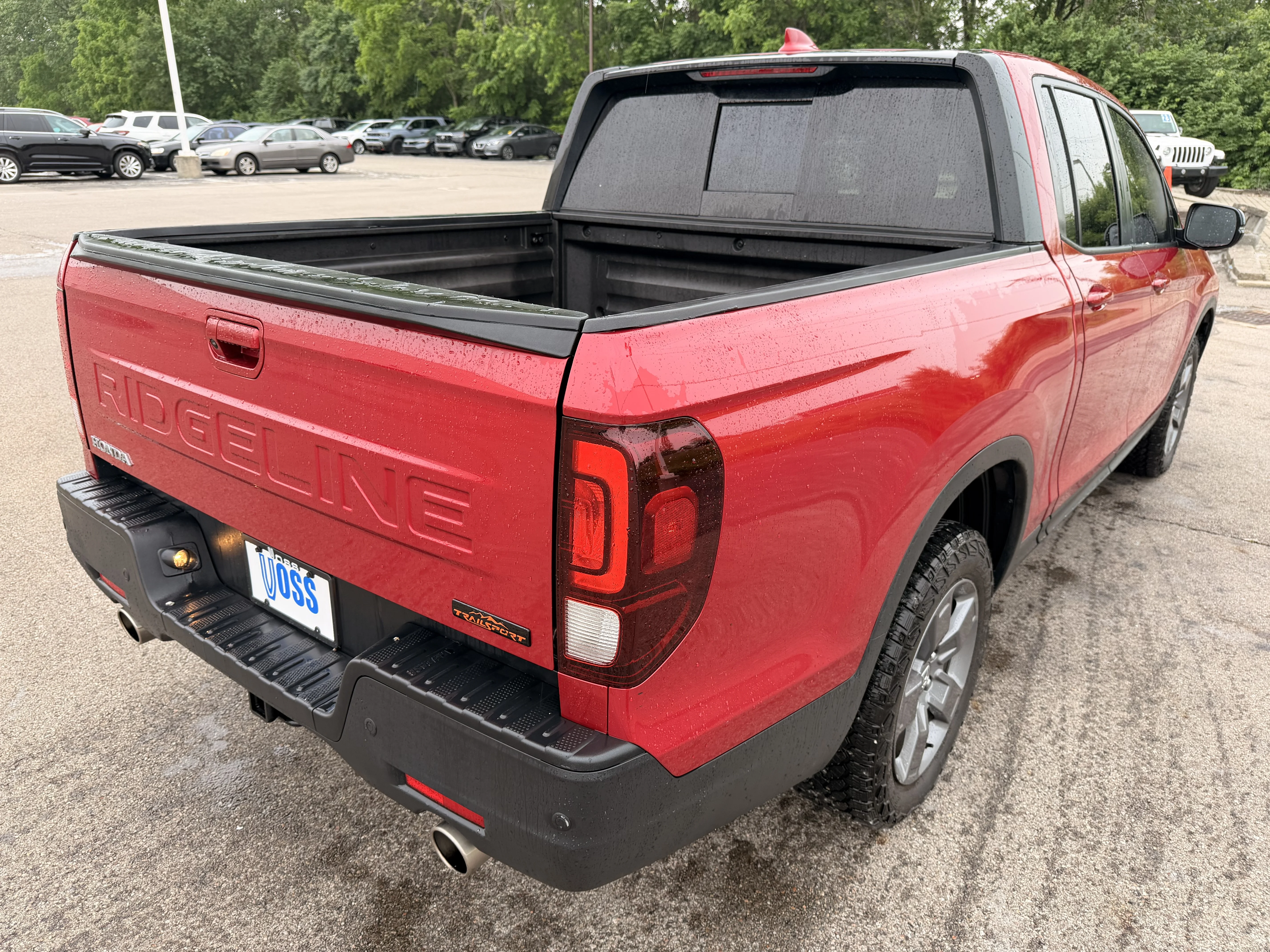 Certified Used 2025 Radiant Red Metallic II Honda TrailSport image 3