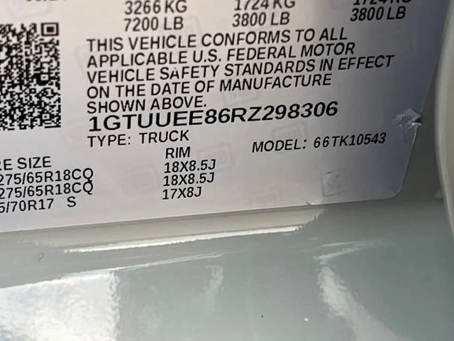 Used 2024 Thunderstorm Gray GMC AT4 image 15
