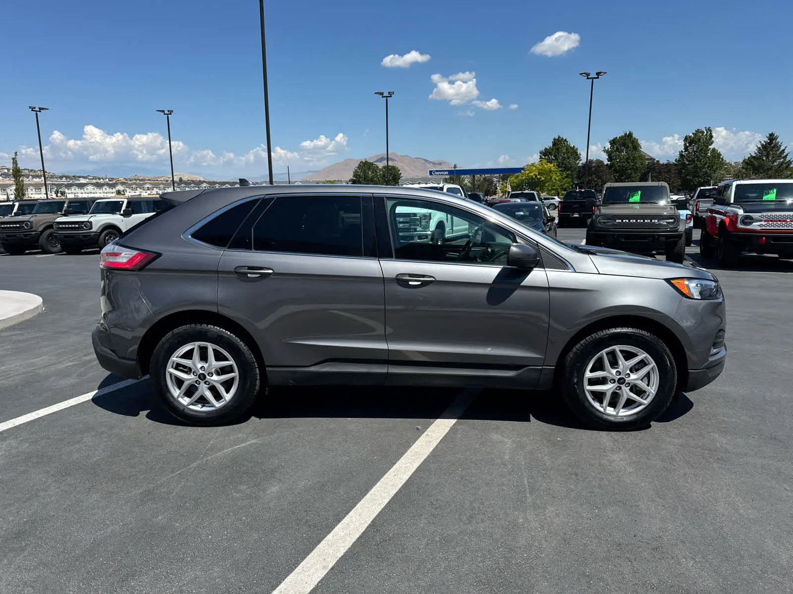 Certified Used 2024 Light Blue Clearcoat Metallic Ford SEL image 5