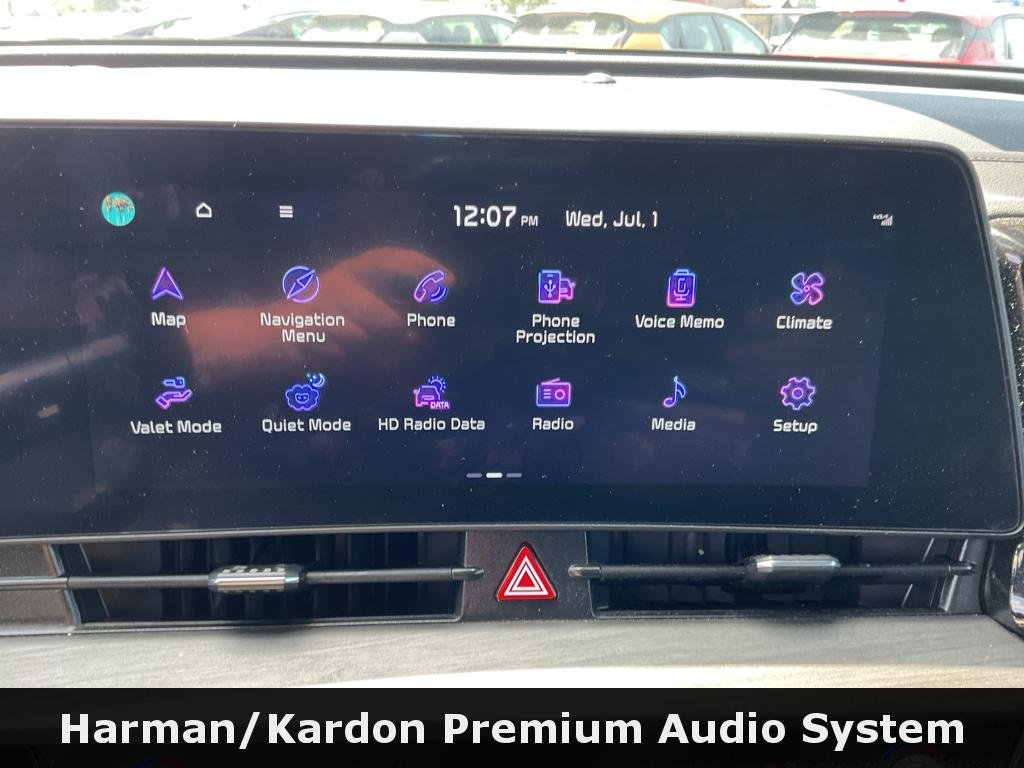 Certified Used 2024 Wolf Gray/Ebony Black Roof Kia X-Pro Prestige image 22