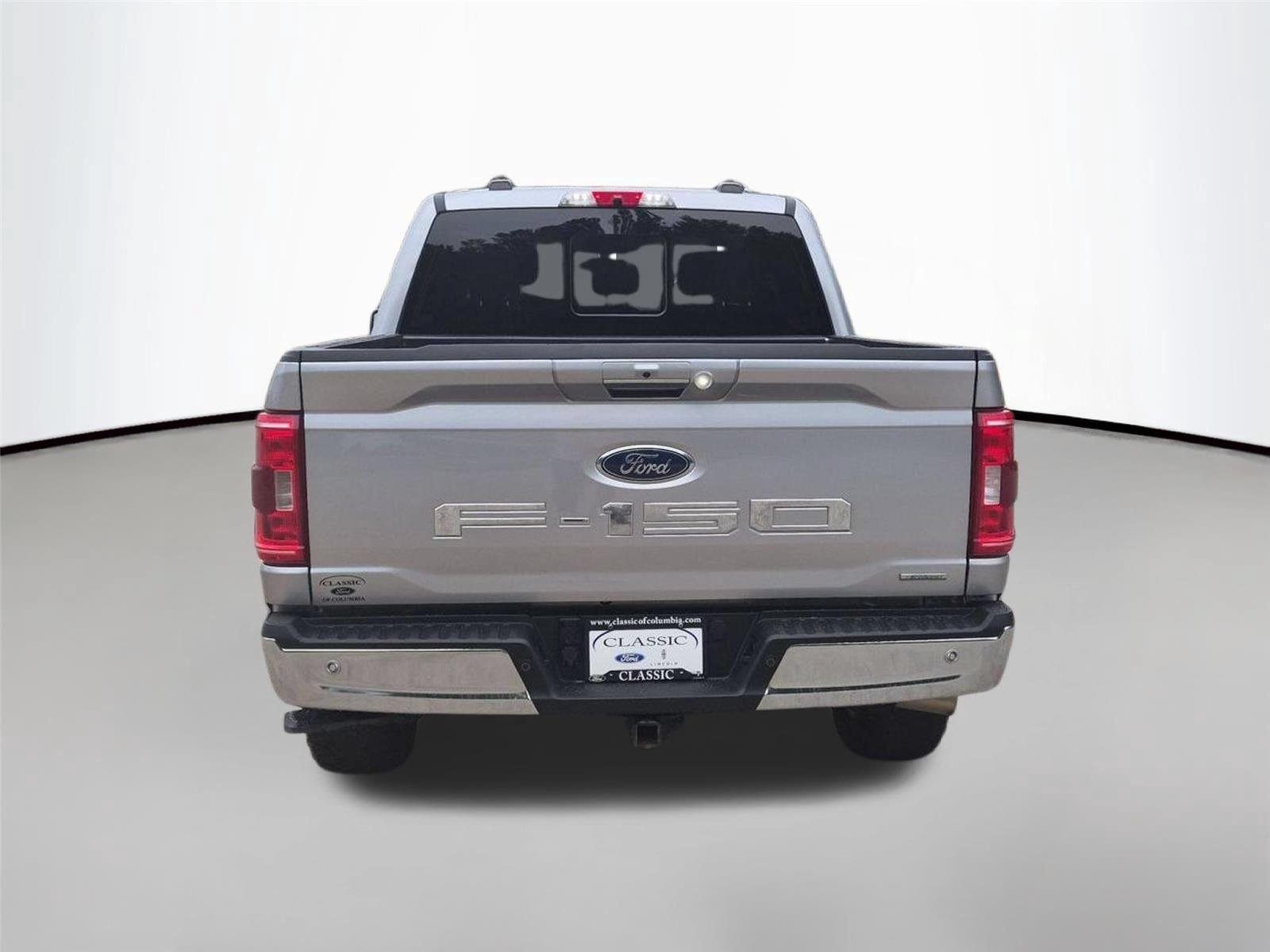 Used 2021 Iconic Silver Metallic Ford XLT image 4