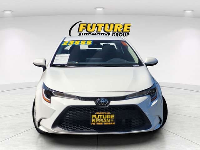 Used 2022 White Toyota LE image 2