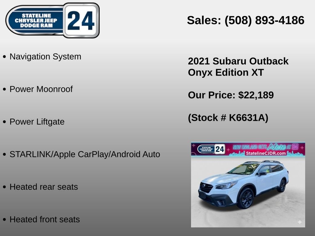 Used 2021 White Subaru Onyx Edition XT image 5
