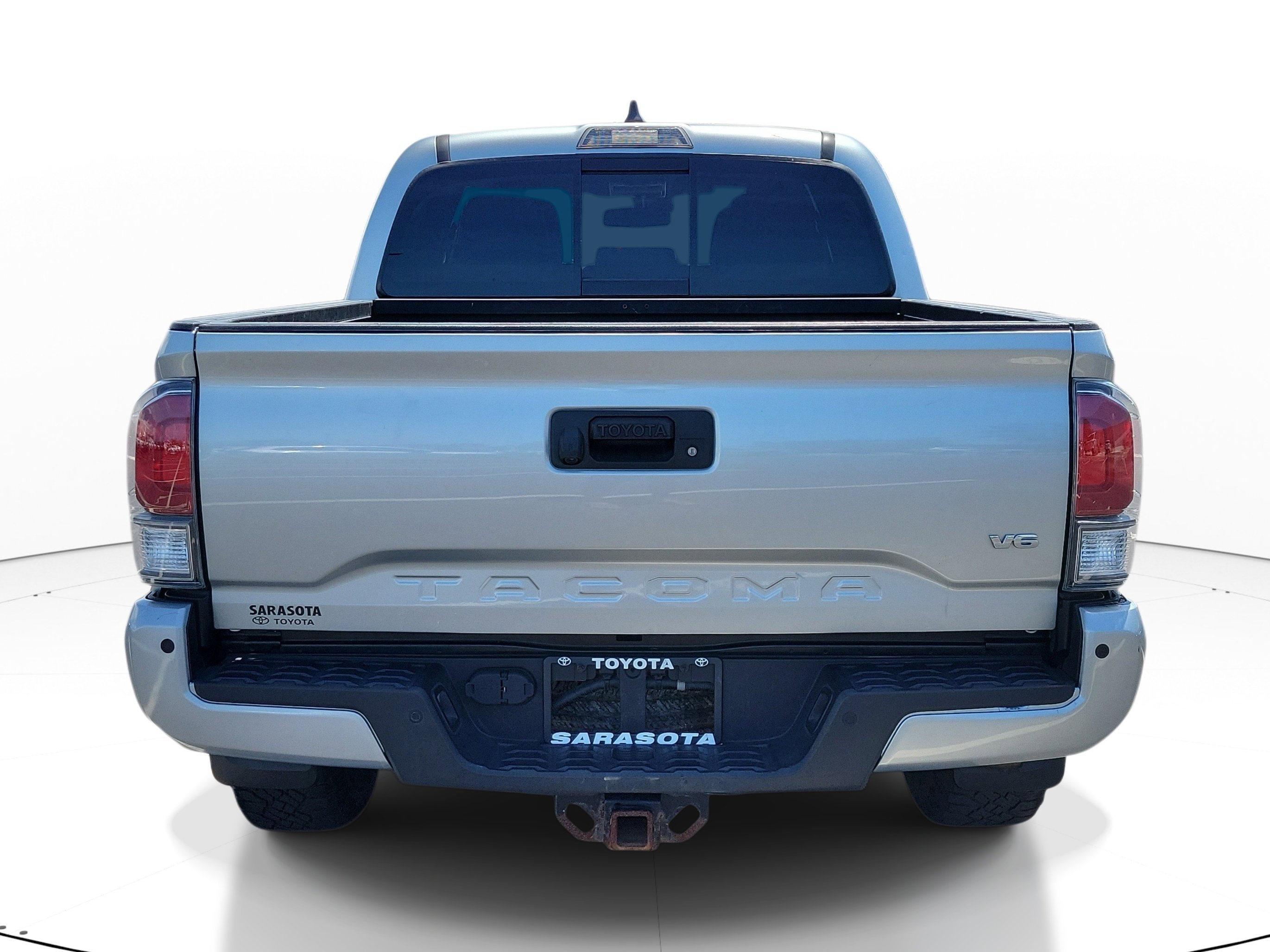 Used 2022 Celestial Silver Metallic Toyota TRD Sport image 4