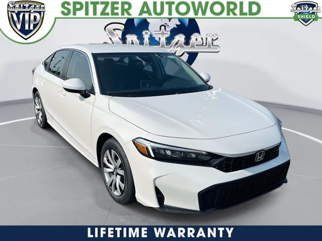 New 2026 Platinum White Pearl Honda LX image 1