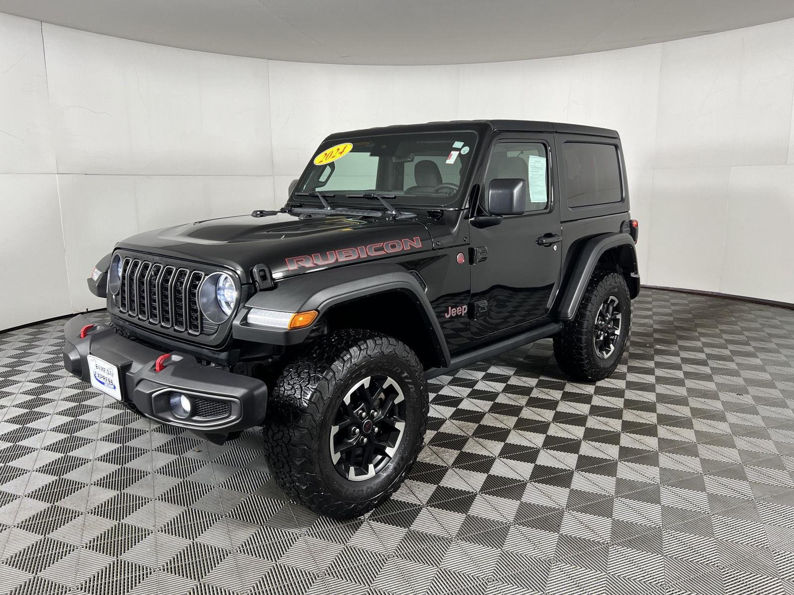 Used 2024 Black Clearcoat Jeep Rubicon image 4