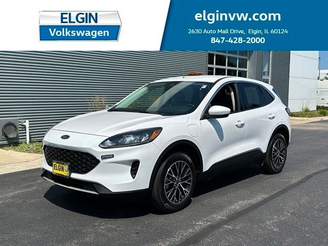 Used 2021 White Ford SE image 1