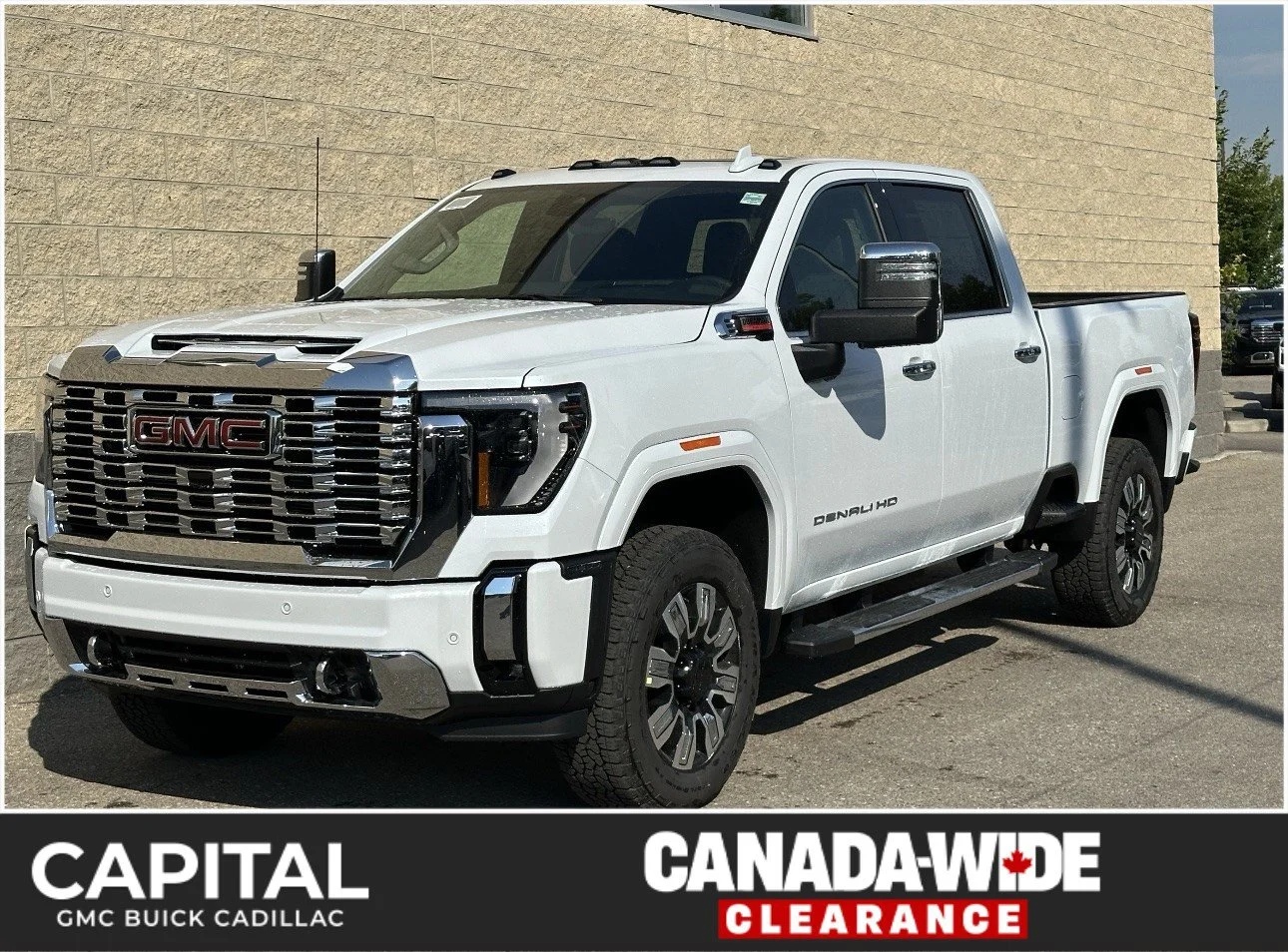 New 2026 Polar White Tricoat GMC Denali image 1