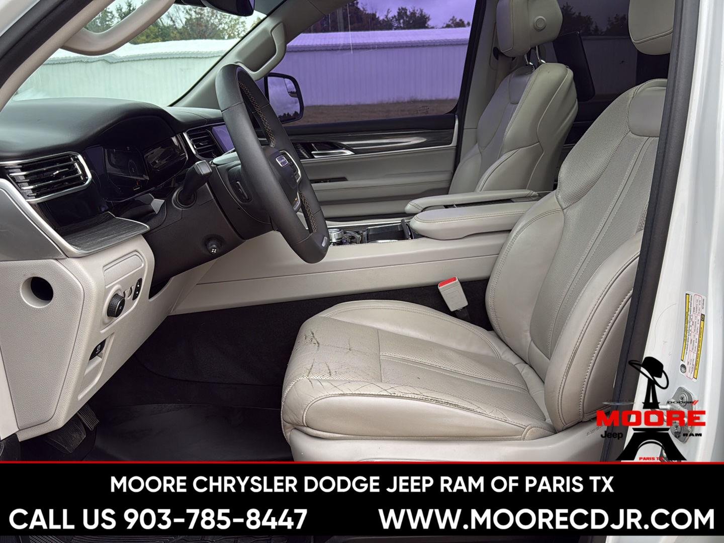 Used 2022 Bright White Clearcoat Jeep Series III image 28