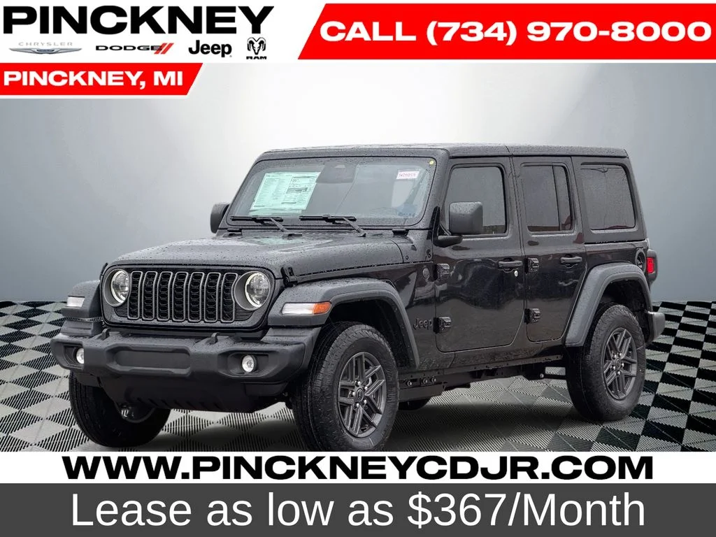 New 2026 Black Jeep Sport S image 1