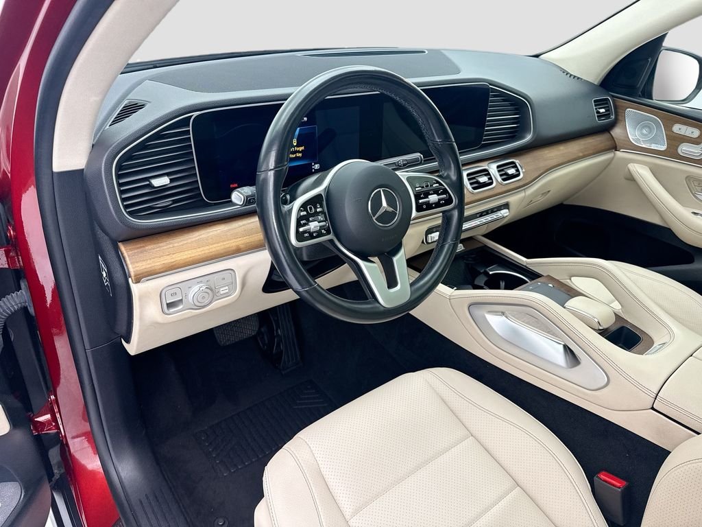Certified Used 2021 designo Cardinal Red Metallic Mercedes-Benz GLE 350 image 9