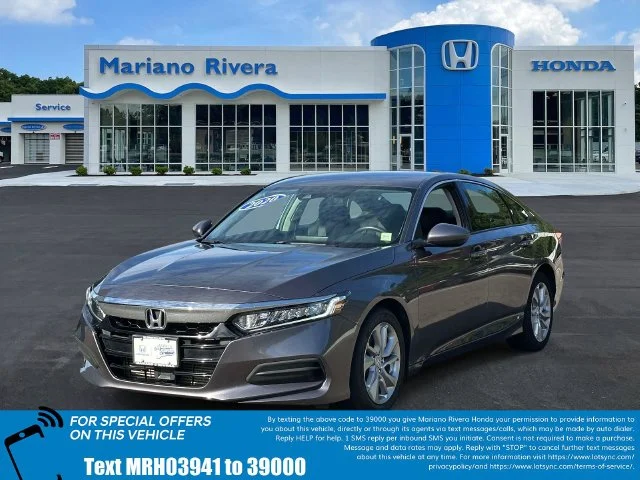 Certified 2020 Honda Accord LX with VIN 1HGCV1F17LA020394 for sale in Port Jefferson Station, NY