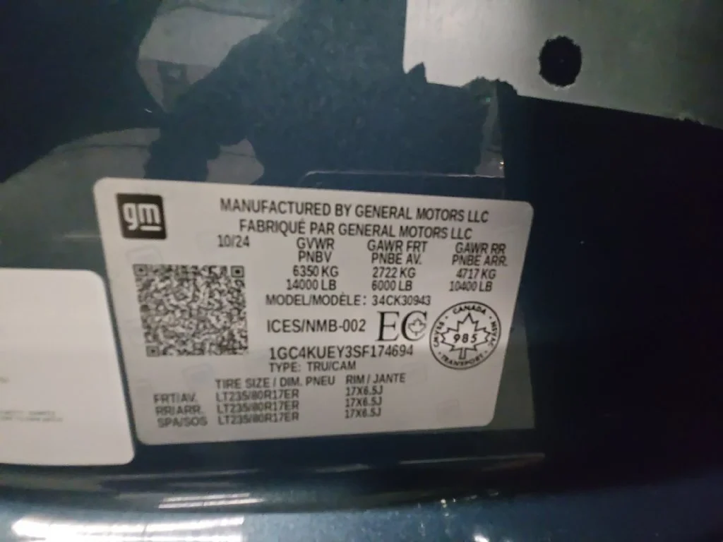 Used 2025 Lakeshore Blue Metallic Chevrolet LTZ DRW image 31