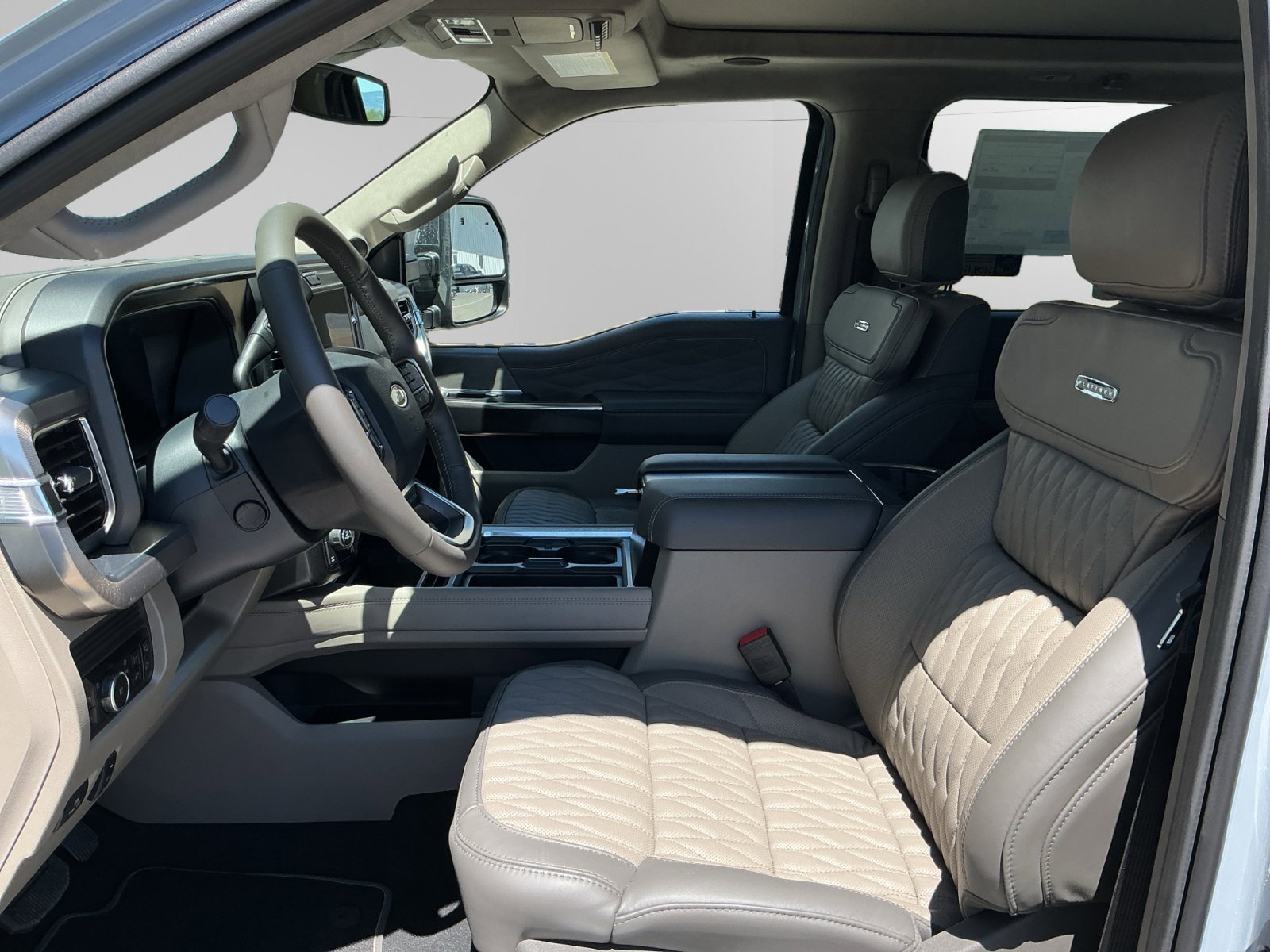 New 2026 Glacier Gray Metallic Tri-Coat Ford F-250® Platinum® image 9