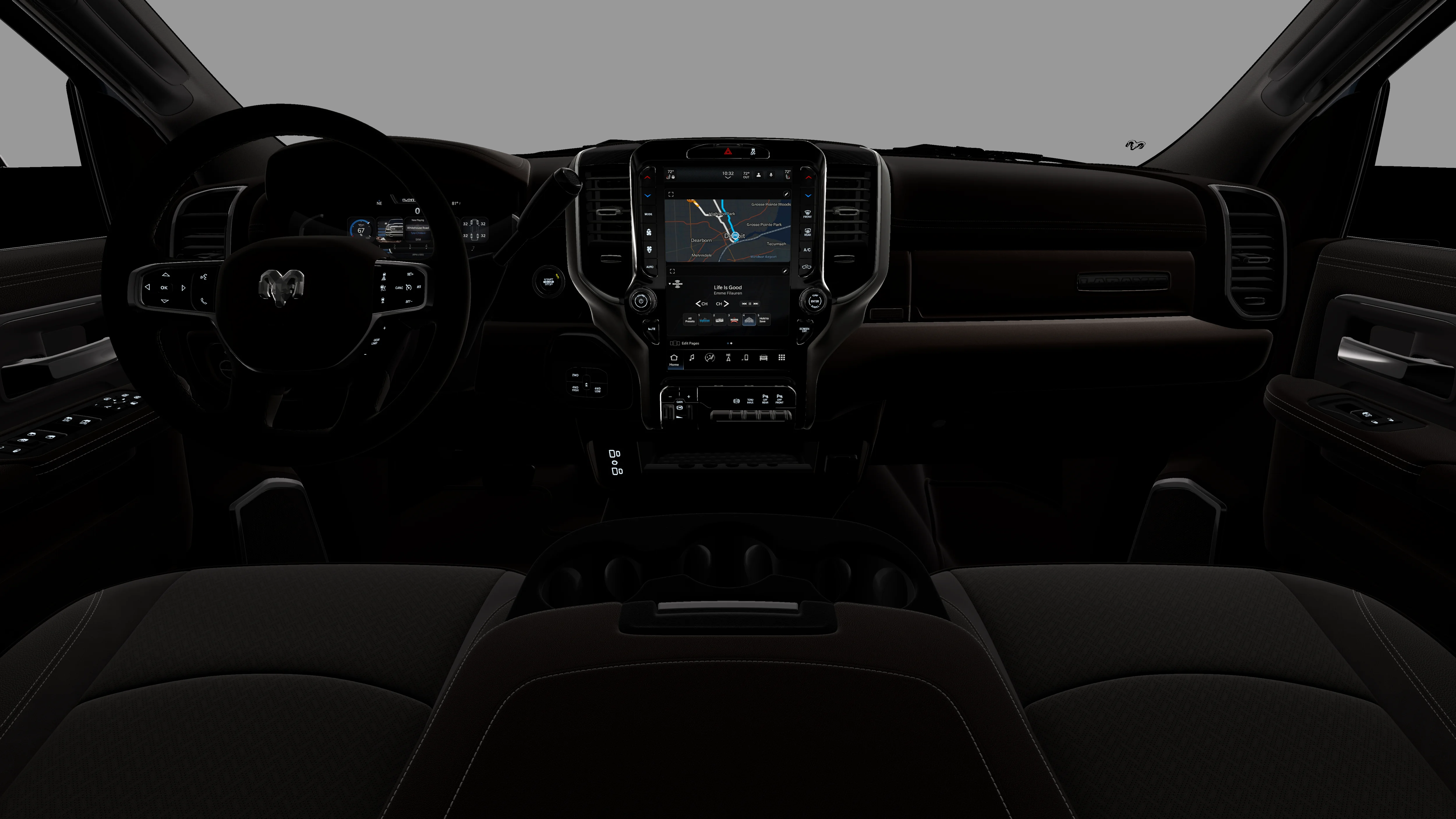 New 2026 Forged Blue Metallic Exterior Paint RAM LARAMIE image 18