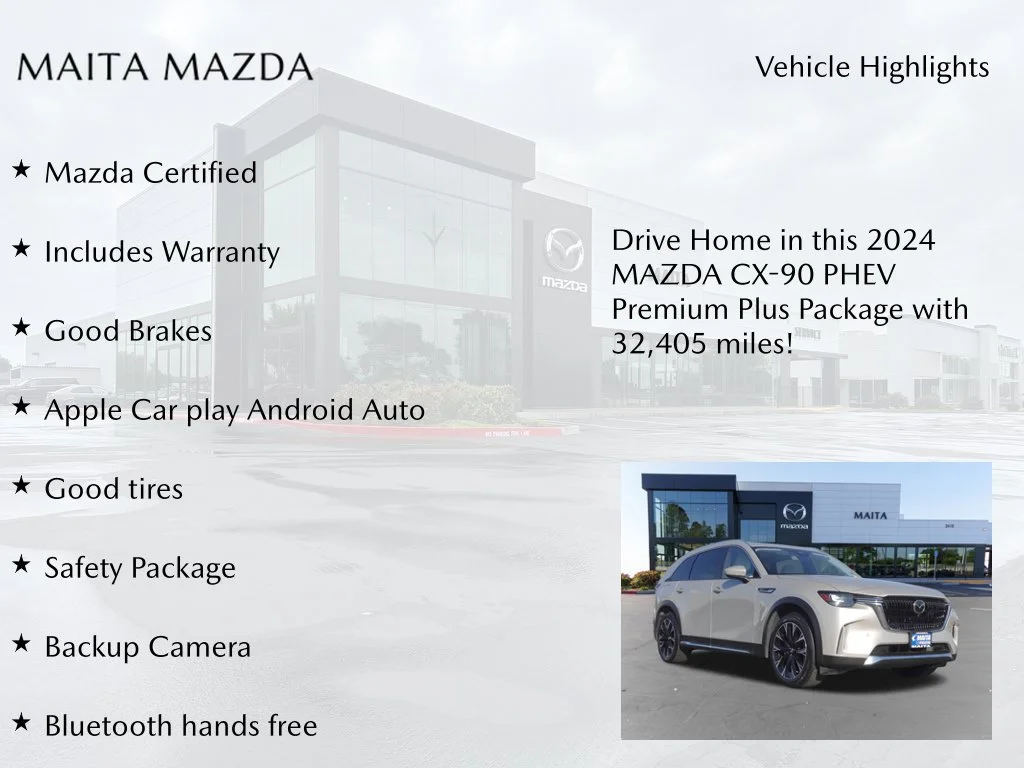 Certified Used 2024 Platinum Quartz Mazda Premium Plus image 7